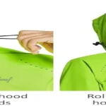 women rain jacket