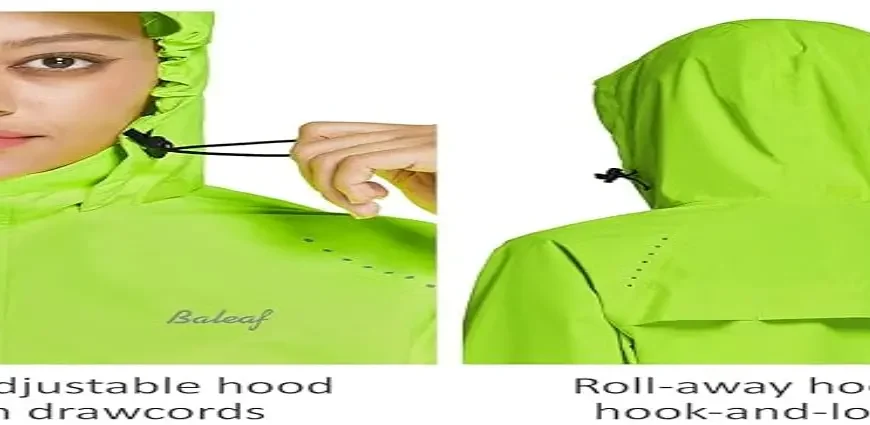 women rain jacket